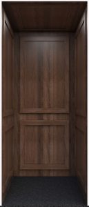 Farmhouse Home Elevator Walnut